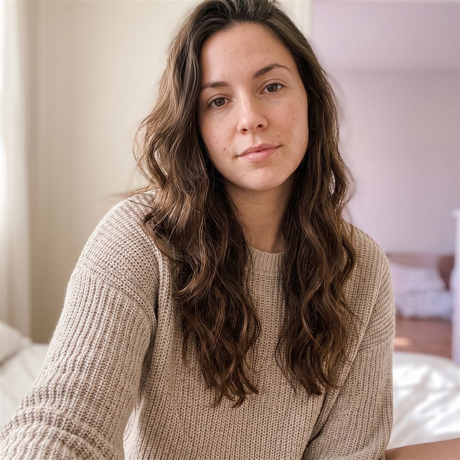 Long wavy hairstyle
